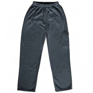 Studio Men's Charcoal Cargo Sweatpants